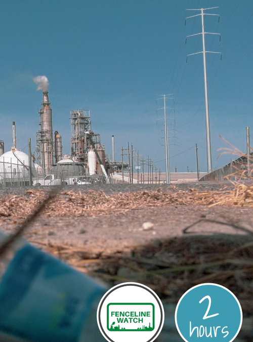 Project image card - click to select this 2 hour project. Image shows a facility that refines fossil fuels.