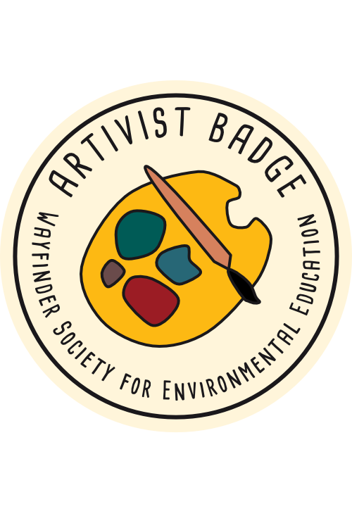 Artivist Badge - Earn by completing the 5 Actions listed before.