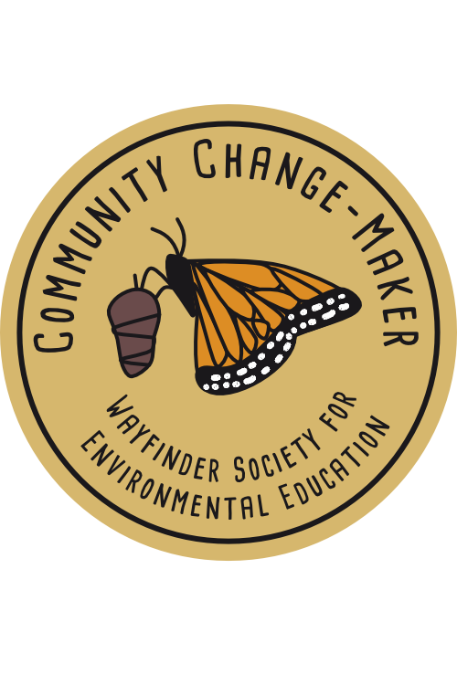 Community Changemaker Badge - Earn by completing the 5 Actions listed before.