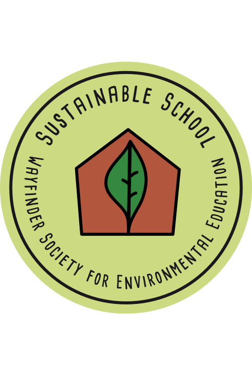 Sustainable School Badge - Earn by completing the 5 Actions listed before.